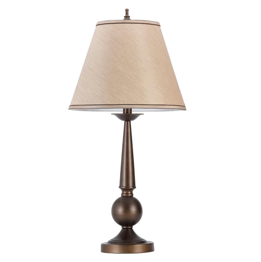 Casual Bronze Table Lamp, Set of Two