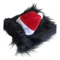 thumbnail image 2 of Gorro de Papá para gatos, cálido y creativo, ideal para disfrazar a tu mascota en estas fiestas. para gatos, cachorros y perros. Negro L, 2 of 8