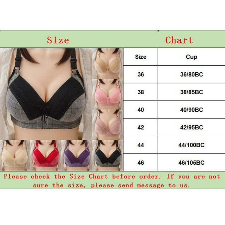 Underoutfit Bras for Women Wireless Push-Up Seamless Bra Solid