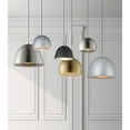 thumbnail image 2 of ET2 Lighting E24914-BKSBR 16 in. Fungo LED Pendant in Black & Satin Brass, 2 of 5