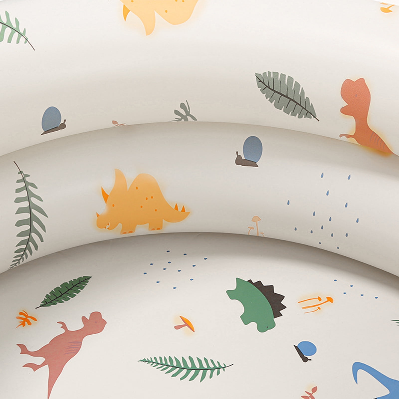 Dinosaur-Inflatable Baby Pool Stripe-Baby Pool Inflatable Swimming Pool Kiddie Pools Kids Water Toy for and Garden
