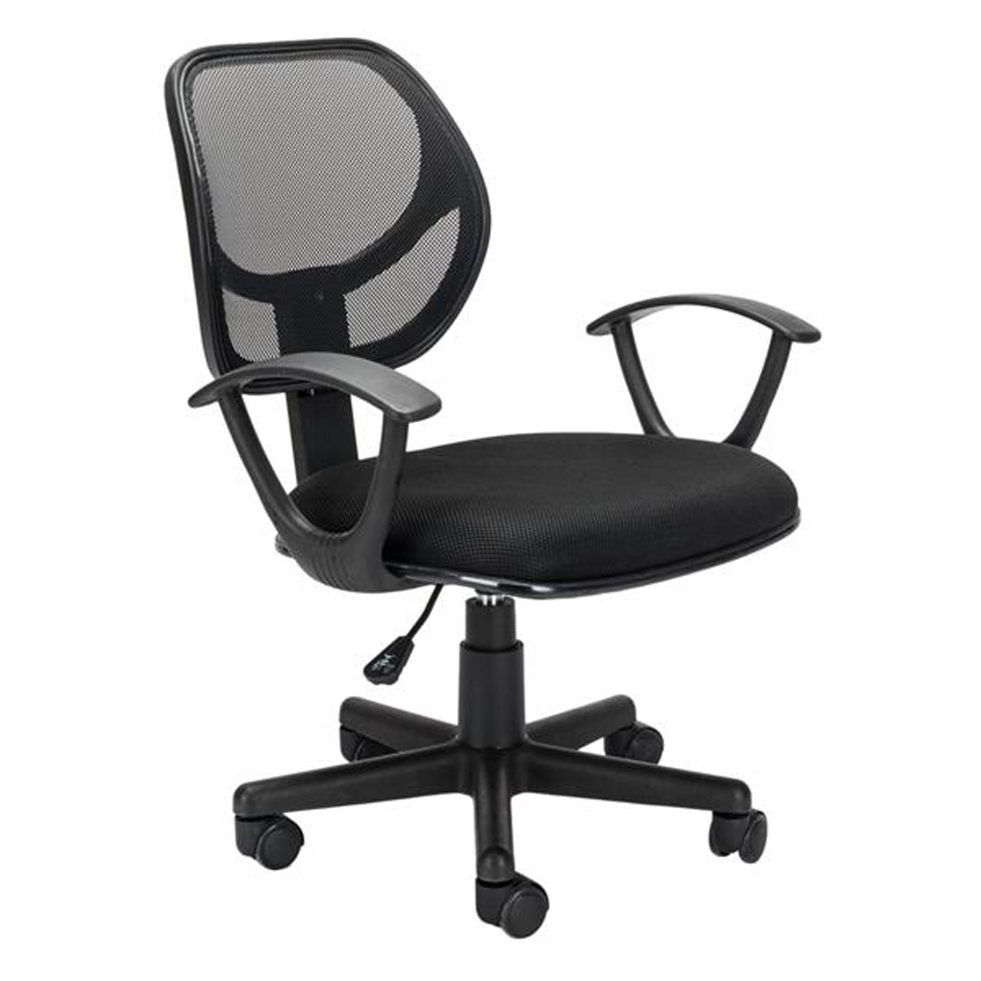 Ducklingup Black Office Chair Mesh Perspective Backrest Height