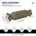 thumbnail image 3 of Salouo Flowers Daisy Pattern Cute Bolster Pillow,Cylindrical Pillow Long Pillow for Bed Round Side Pillow for Knee/Leg/Neck ,- Length 24.4" x 9.8" Diameter, 3 of 8