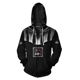 thumbnail image 3 of Disfraz de Darth Vader de Stormtrooper Mandalorian, sudadera con capucha para primavera y otoño, chaqueta para hombre, abrigo para adultos, tops, accesorios para fiesta de Halloween, 3 of 5