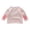 Pink, variant on Toddler Girls' Striped Long Sleeve Tee with Colorful Elbow Patches - Soft Cotton-Blend Crewneck Top for Everyday Play