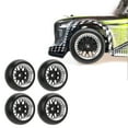 thumbnail image 4 of 1/28 RC Tire, Strong Road Support Stable Flexible Durable RC Drift Tire  For Hostile Environment Black, 4 of 8