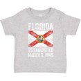 thumbnail image 3 of Inktastic Established March 3, 1845 Florida Flag Boys or Girls Toddler T-Shirt, 3 of 5