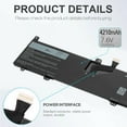 thumbnail image 6 of Laptop Battery For Dell Inspiron 11-3162 3164 11-3168 3169 32Wh 7.6V 0JV6J PGYK5, 6 of 8