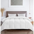 thumbnail image 1 of Edredón King Size Hotelero Ultra Suave, Grueso y Fresco (2.70 m x 2.30 m) "Blanco" Melocotton Modelo Hotelero, 1 of 5