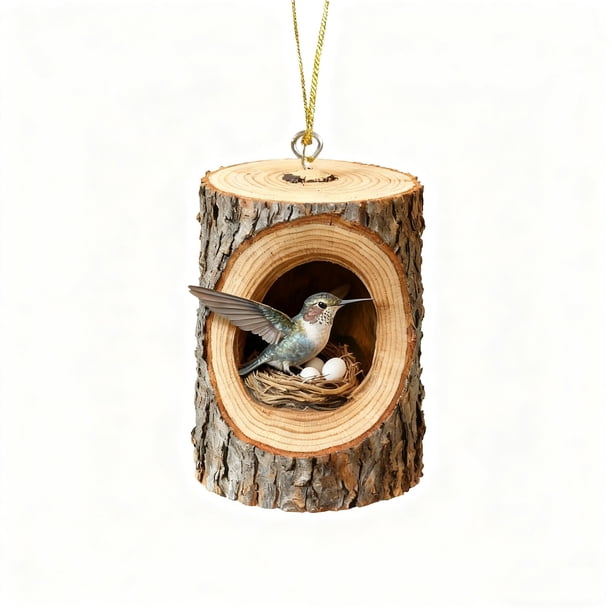 Artículos Colgantes Adornos Navideños Acrílicos De Animales Del Bosque, Bonitos Adornos Colgantes Para Árbol Genealógico, 8cm (1 Unidad) Rkxzt