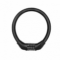 thumbnail image 1 of Queilt Serrure à Câble pour Vélo avec code Noir Noir, 1 of 5