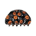 thumbnail image 2 of Halloween Halloween Hair Claw Hair Clips for Women,Pumpkin Ghost Skeleton Spide Web Hair Claw Clips Hair Accessories for Halloween Costume Party, 2 of 7