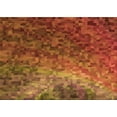 thumbnail image 1 of Ahgly Company Indoor Rectangle Patterned Papaya Orange Area Rugs, 4' x 6', 1 of 6