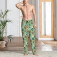 thumbnail image 2 of Balery Christmas Donuts Pantalones de pijama para hombre, pijama ultraligero, pantalón de descanso-Medium, 2 of 6