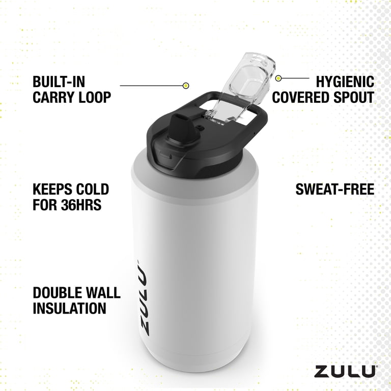 ZULU Goals 64oz Stainless Steel Water Bottle photo 2