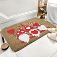 thumbnail image 5 of Valentine's Day Gnomes Door Mat, Valentine's Day Gnome Home Decor, Gnomes Valentine's Day Doormat, Gnome Home Decor, Welcome Mat,Indoor Doormat,Front Back Door Mat 16”x24”, 5 of 7