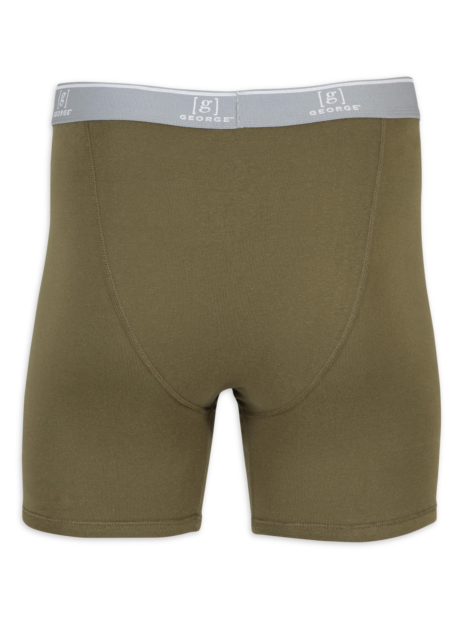 George Men's Regular Leg Boxer Briefs, 6-Pack photo 3