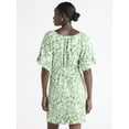 thumbnail image 2 of Free Assembly Women's Square Neck Mini Dress, Sizes XS-XXL, 2 of 6