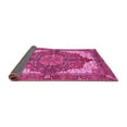 thumbnail image 2 of Ahgly Company Indoor Square Persian Pink Traditional Area Rugs, 4' Square, 2 of 4