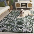 thumbnail image 3 of SAFAVIEH Marquee Marsan Geometric Area Rug, Green/Beige, 6' x 9', 3 of 11