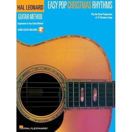 Hal Leonard Easy Pop Christmas Rhythms (Supplement to Any Guitar Method) Book/Audio Online