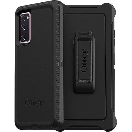 OtterBox Defender Series Screenless Edition Case for Samsung Galaxy S20 FE 5G Only - Holster Clip Included - Non-Retail Packaging - Black
