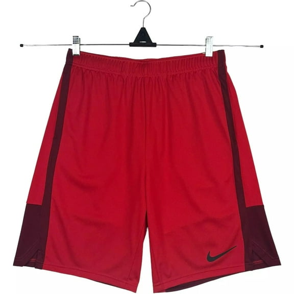 Nike Mens Dri-Fit Knit Hybrid Training Shorts Size Large Tall (Waist 32x9) Red
