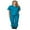 Teal, variant on ACTIVE UNIFORMS Women Scrub Set Medical Scrub Top and Pants (Black, X-Small)
