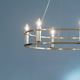 thumbnail image 4 of 52490BNB Kichler Lighting Rosalind - 6 Light Chandelier In Traditional Style-6.5 Inches Tall and 33.25 Inches Wide-Brushed Natural Brass Finish, 4 of 9