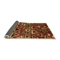 thumbnail image 2 of Ahgly Company Indoor Rectangle Solid Orange Modern Area Rugs, 2' x 4', 2 of 4
