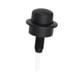thumbnail image 4 of Botón de inodoro de un solo descarga Botón de inodoro Reparación del inodoro fácil de reemplazar el interruptor moderno de empuje para 49 Válvula de Negro, 4 of 8