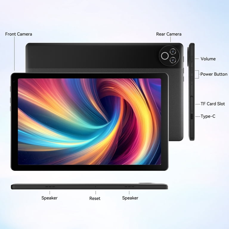 Android 15 GO Tablet 10inch Tablet, 5-Core, 20GB RAM+64GB ROM+1TB