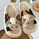 thumbnail image 1 of Sandalias y zapatillas mudas para uso doméstico en el dormitorio, zapatillas de lino de vaca con dibujos animados bonitos para mujer Wmkox8yii  ytu11217, 1 of 9