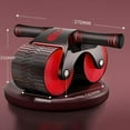thumbnail image 2 of Automatic Abdominal Wheel Stretch Muscle Trainer for Male and Female Red, 2 of 7