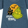 thumbnail image 3 of The Grinch - Grinch Spooky Vibes - Toddler & Youth Girls Fleece Dress, 3 of 5