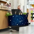 thumbnail image 6 of Virgo Constellation Large-capacity Foldable Reusable Shopping Bag: Oxford Cloth, Storage Bins, Collapsible Bucket, Storage Bin, 6 of 7