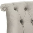 thumbnail image 5 of SAFAVIEH Carlin Tufted Chair Mushroom, 5 of 7
