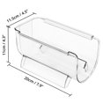 thumbnail image 2 of Stackable Plastic Bottle Holder, Water Bottle Rack to Place on, Transparent Bottle Rack, 2 of 4