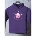 thumbnail image 3 of Storybook Lamb Smiling Face Hoodie Toddler -Image by Shutterstock,  2 Toddler, 3 of 4