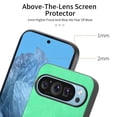 thumbnail image 2 of Allytechgroup Slim Magnetic Case for Google Pixel 7, Wireless Charging Support Anti-Scratch Minimalist Shockproof Back Cover Phone Case for Women Men, Green, 2 of 8
