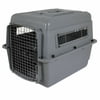 Petmate Sky Kennel 28" Portable Dog Crate, Gray