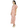 thumbnail image 3 of Bimba Women Long Cotton Kaftan Bohemian Nightgown Floral Maxi Caftan, 3 of 5