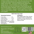 thumbnail image 3 of Watson & Wallie Butcher’s Cut Beef Stew Inspired Dog Treats – Small Batch Crunchy Treats Made with Simple Ingredients, 3 of 6