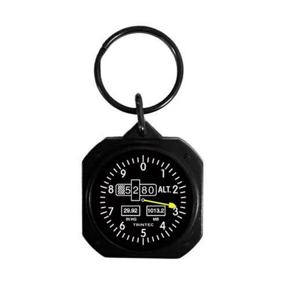 Trintec 1.5" Classic Altimeter Keychain - KC60