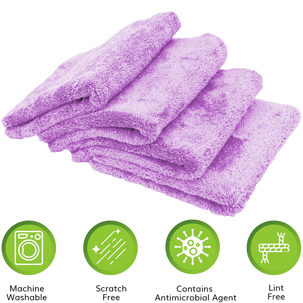 Microfiber cleaning cloth – 12-piece kitchen towel – Double-sided microfiber  towel, lint-free, high water absorption, multi-purpose dust and dirt  cleaning supplies, suitable for kitchen car cleaning 