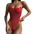 thumbnail image 2 of Lingerie Transparente en Maille Transparente pour Femmes Robe Mini Sans Manches Nuisette Justaucorps, 2 of 9