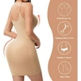 thumbnail image 3 of Vaslanda Shapewear Slip Dress for Women Tummy Control Camisole Full Slip Under Dress Seamless Body Shaper, 3 of 6