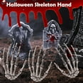 thumbnail image 3 of CNKOO Realistic Skeleton Hand Halloween Skeleton Hand Set Realistic Life Size Prop for Spooky Party Decorations Haunted Houses, 3 of 5