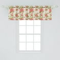 thumbnail image 2 of Ambesonne Floral Valance Pack of 2, Pastel Spring Flower, 54"X18", Multicolor, 2 of 2
