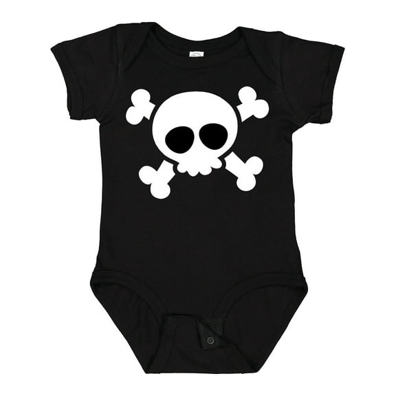 Inktastic Skull Design Boys or Girls Baby Bodysuit